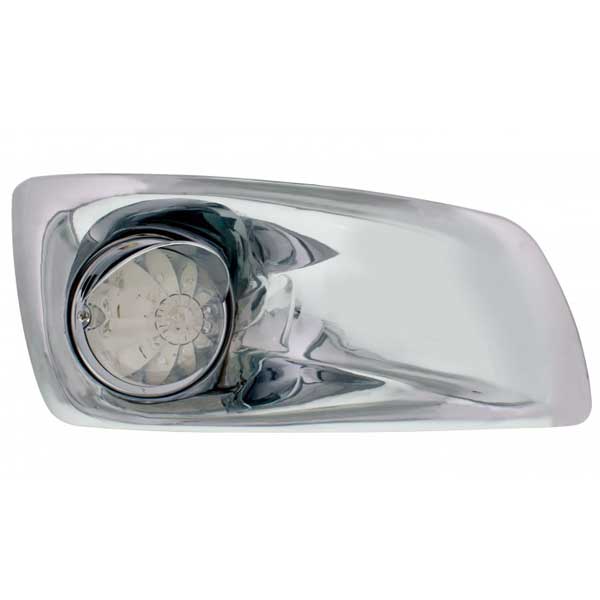 Kenworth T660 Front Bumper Light with Visor