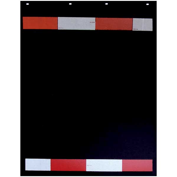24"W x 30"L Reflective Mud Flaps (PR)