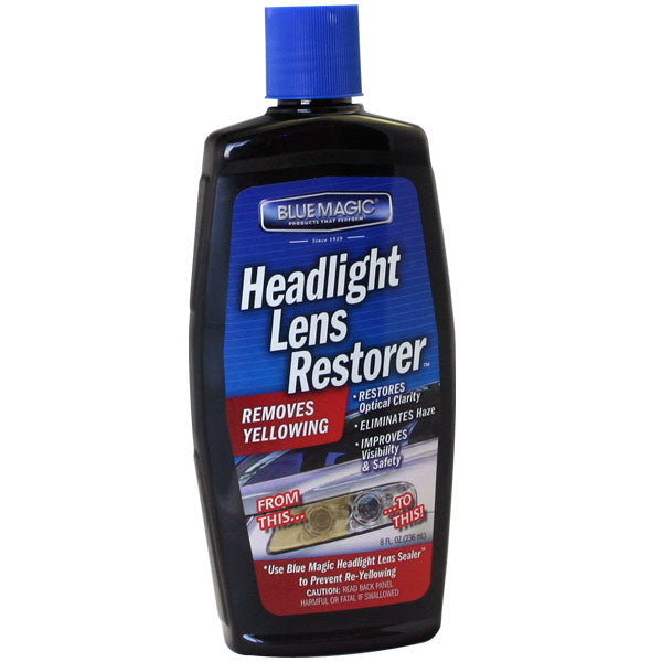 Blue Magic Headlight Lens Restorer 8oz