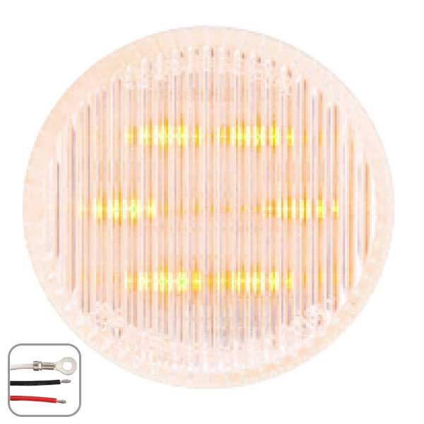 2" Round Dual Function LED Light