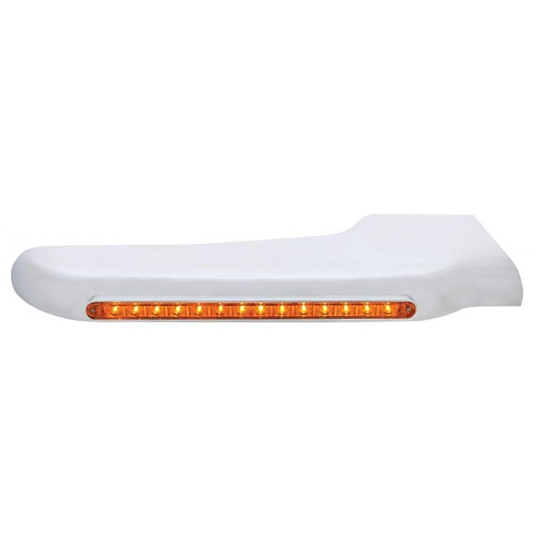 Peterbilt 388, 389 Amber 14 LED Front Fender Covers