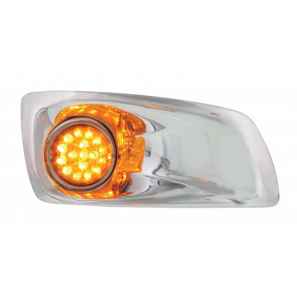 Kenworth T660 Front Bumper Light with Bezel