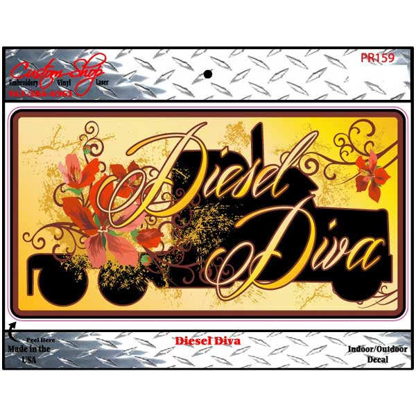 Diesel Diva Decal