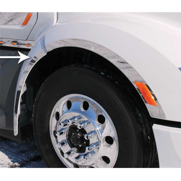 Peterbilt 579 Cab Mount Fender Trims