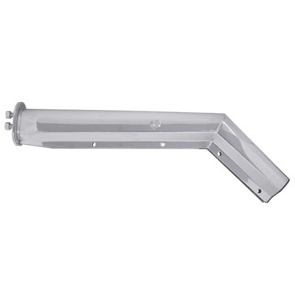1 1/8" Angled Mud Flap Hangers Chrome