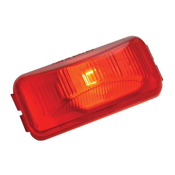 Rectangular Single Bulb Sealed Marker Light