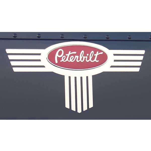 Peterbilt Indian Feathers Side Hood Emblem Trim
