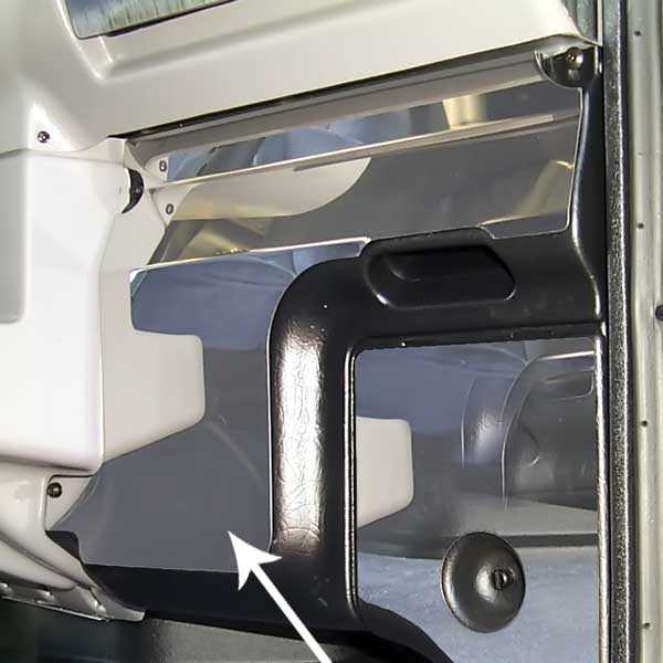 Peterbilt Lower Heater Panel 2001-2005