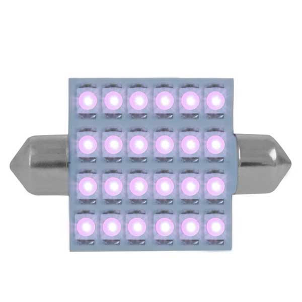 211 24 LED Dome Light Bulbs 44mm (PR)