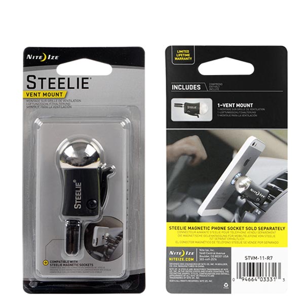 Steelie Vent Ball Mount Component