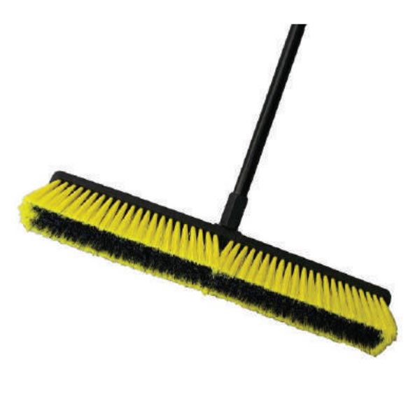 24" Black Plastic Block w/ 60" Metal Handle