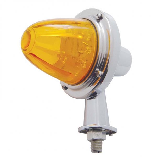 3" Amber 11 LED Watermelon Honda Light with 1-1/8" Arm