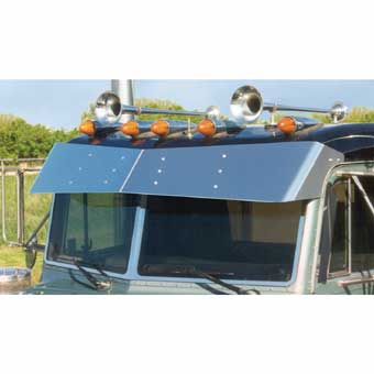 Peterbilt UltraCab Bow-Tie Visor (1999-2001)