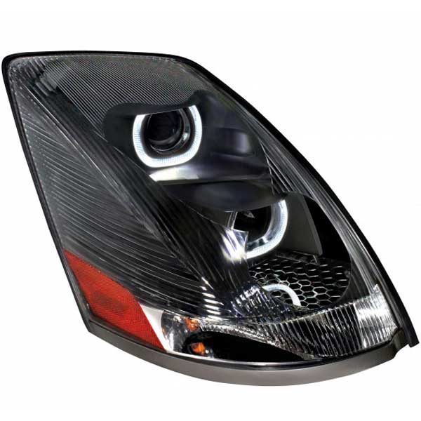 Volvo VN Blackout Projection Headlights with LED