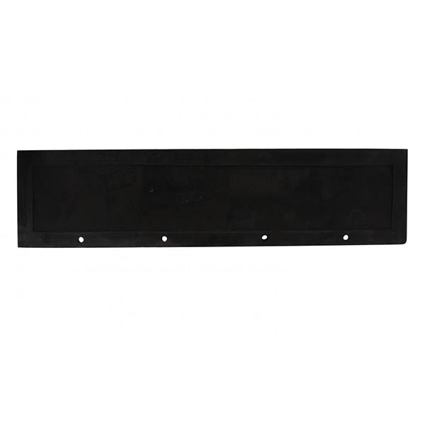 18" x 6" Black Rubber Top Mud Flap (EA)