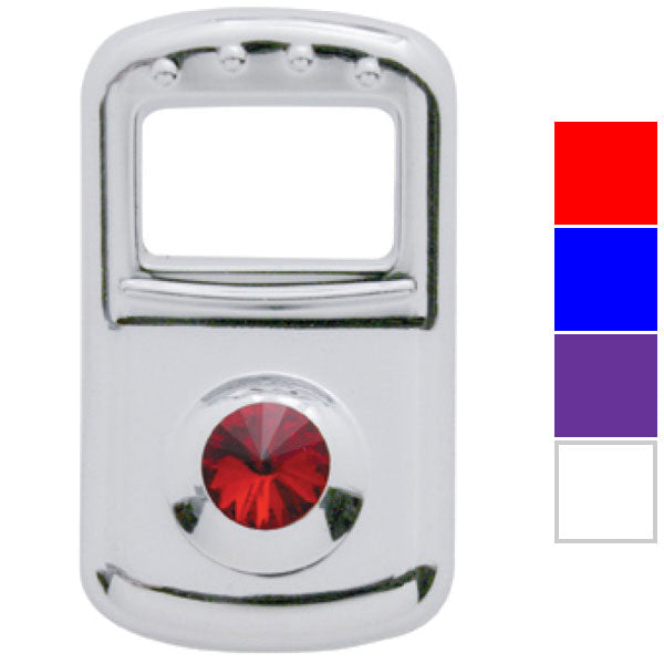 Peterbilt Rocker Switch Cover with Jewel - 3 Pack