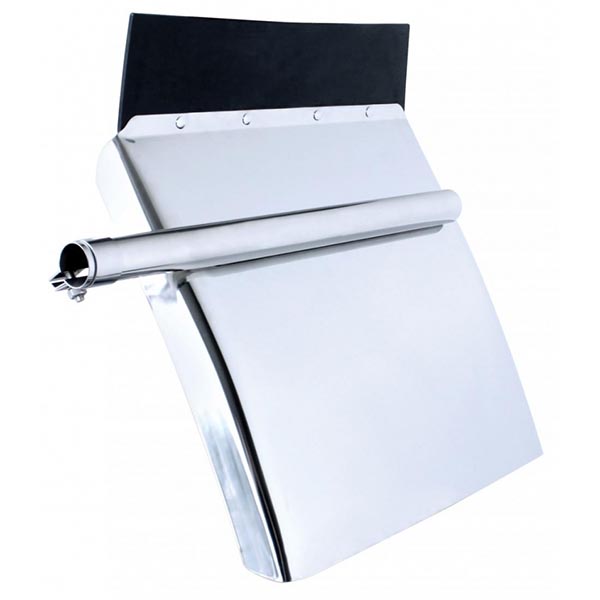 24" 430 Stainless Steel Quarter Fenders with Brackets
