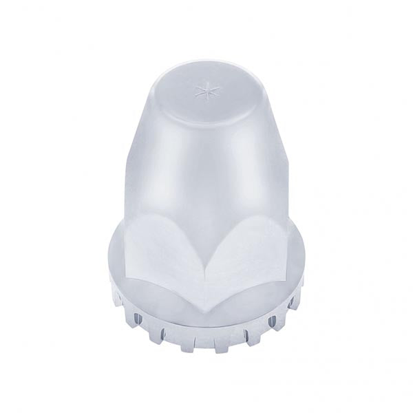 1-1/2" Chrome Plastic Nut Cover - Push-On