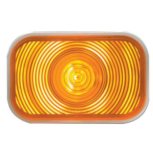 Rectangular Amber Park, Turn, and Clearance Light