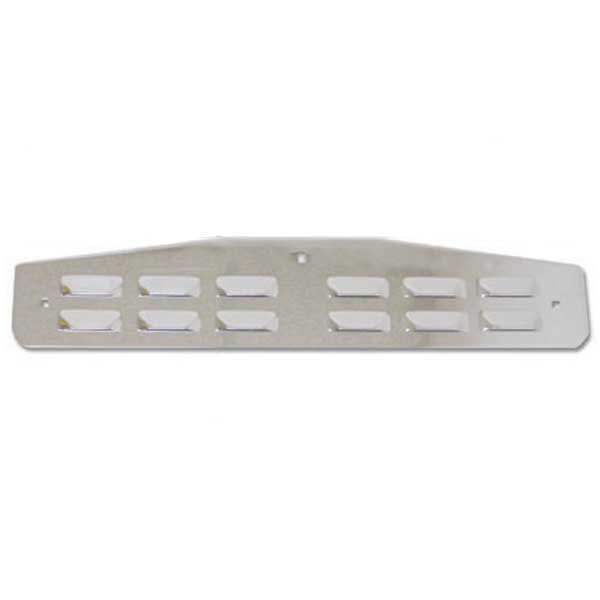 Chrome Louvered Mud Flap Weight 4" x 18" (EA)
