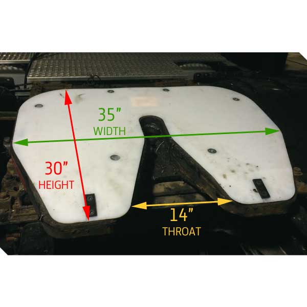 5th Wheel Slick Plate