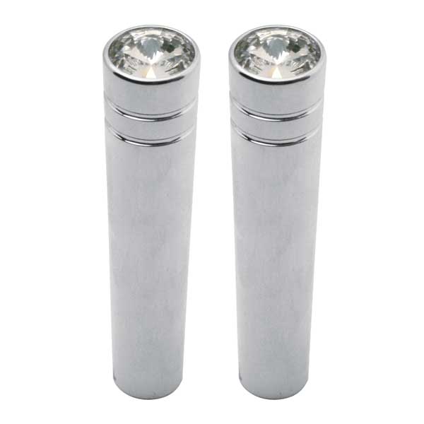 Peterbilt 2-1/4"L Aluminum Toggle Extensions with Jewel