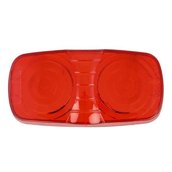 Lens for Dual Bulb Cat-Eye Marker Light