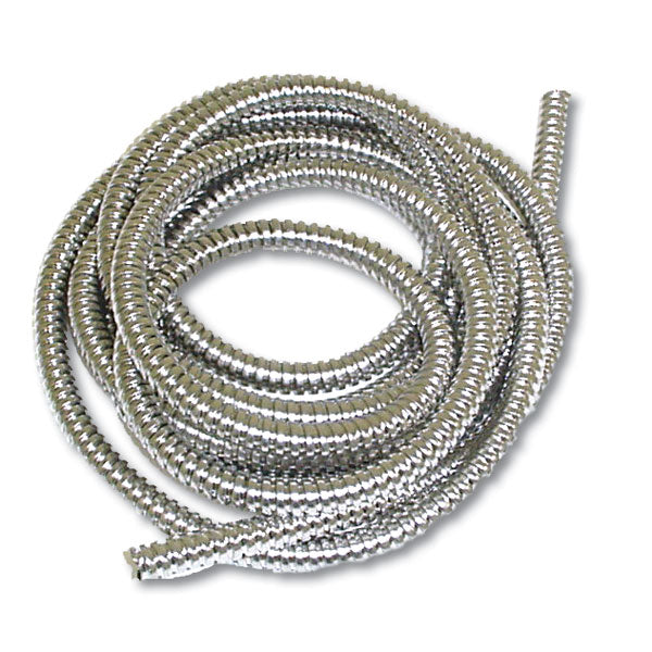 3/8" Dia. x 10' Stainless Steel Flexible Wire Loom