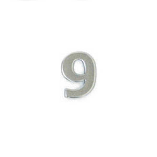 1" Stainless Steel Numbers - Tape Mount