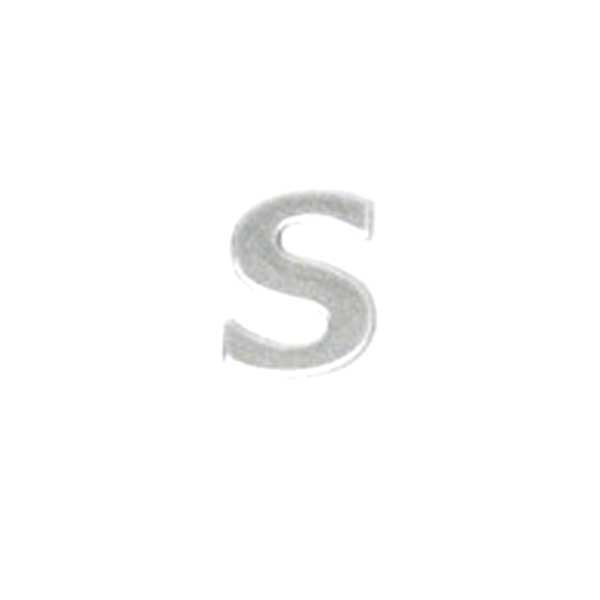 1" Stainless Steel Letters - Tape Mount