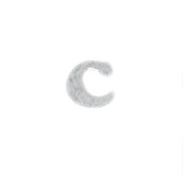 2" Chrome Letters - Tape Mount