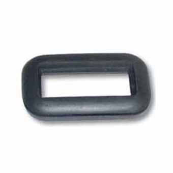 Black Rectangular Grommet for Sealed Marker Lights