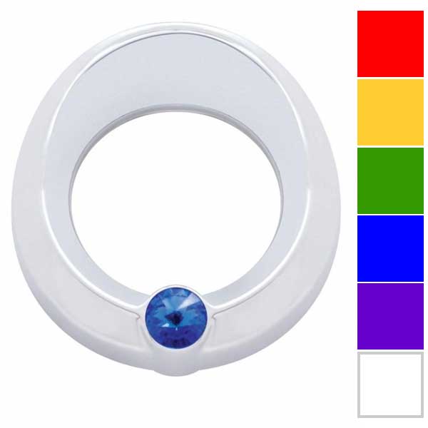 Universal Small Gauge Cover with Visor and Jewel