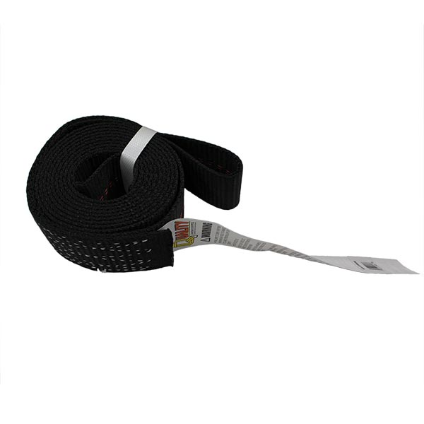 Black Winch Strap 2" x 8'