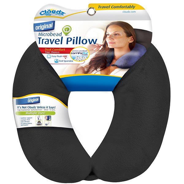 Cloudz Microbead Neck Travel Pillow