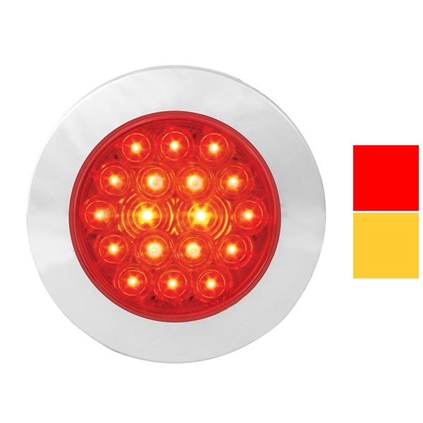 4" Surface Mount LED Light with Twist-On Bezel