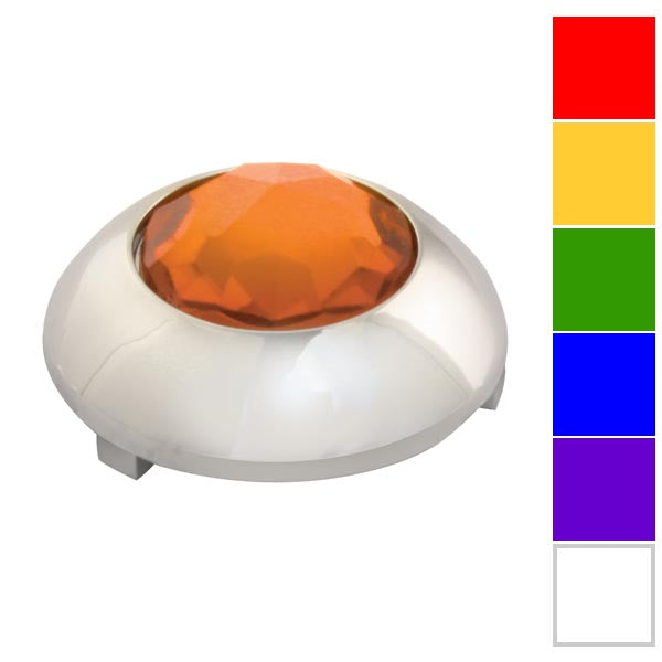 Kenworth Snap-On Jeweled Button Cover 10PK