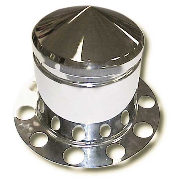Chrome Rear Axle Cover for Unimount 10 Lug Wheel