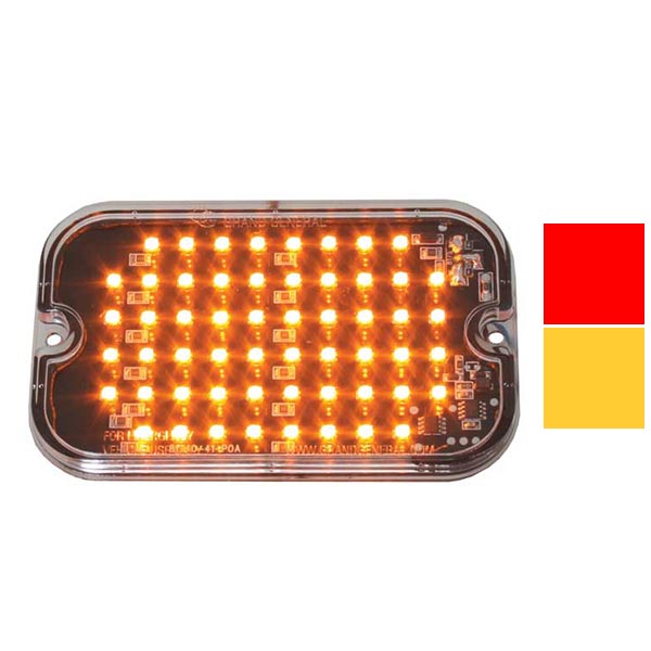 5" 56 LED Ultra Thin 15 Flash Strobe Light