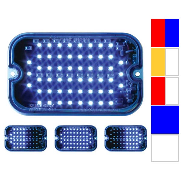 5" 54 LED Ultra Thin Strobe Light