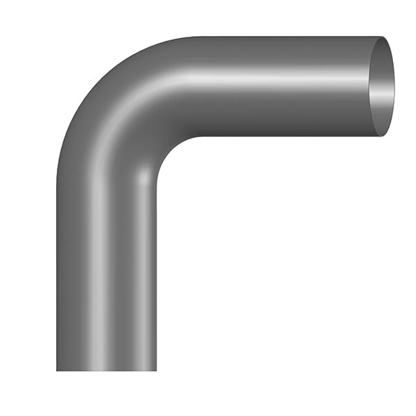 8" Diameter 90 Degree Steel Elbow Plain End