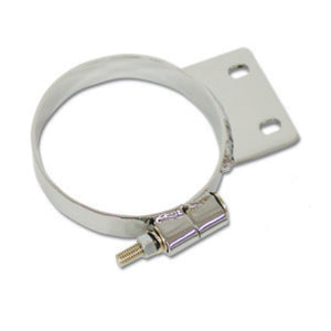 8-Inch D x 1-Inch W In-Line Peterbilt Chrome Band Clamp