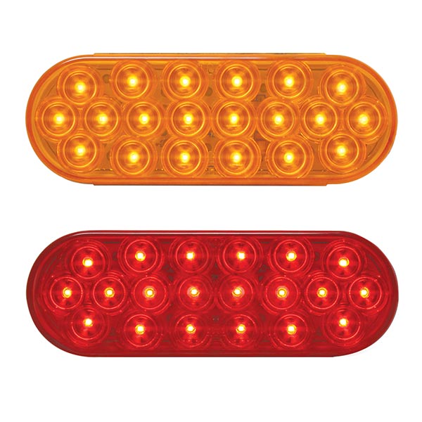 6" Oval 20 LED Light