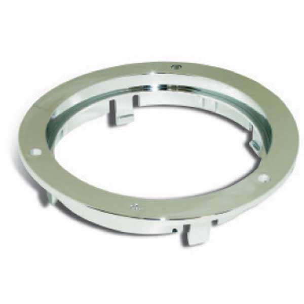 Chrome Plastic 4" Flange Mount Rim