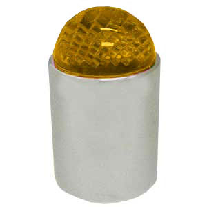 Amber Full Moon Lens & SS Cap for Bumper Guides PR
