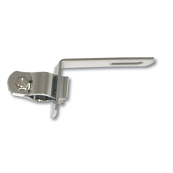 Chrome Side Mount Clamp & 3/4" O.D. Tubing