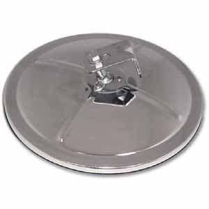 7" Chrome Convex Mirror Center Mount