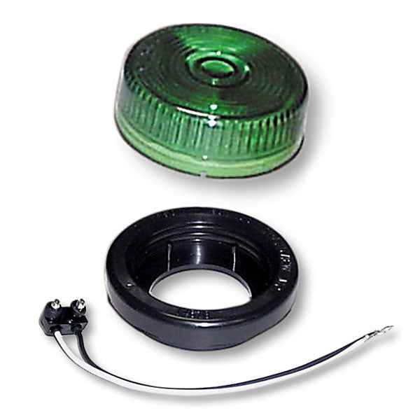 2" Sealed Green Marker Light Kit