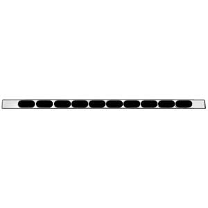 Bumper Bar 10 Oval Holes