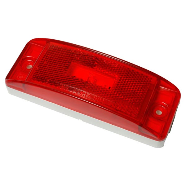 Red Turtleback II LED Clearance and Marker Light